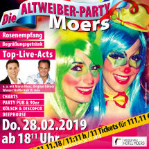 Die Altweiber Party | www.online-ticket.de