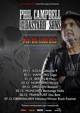 PHIL CAMPBELL AND THE BASTARD SONS | Rodeostar