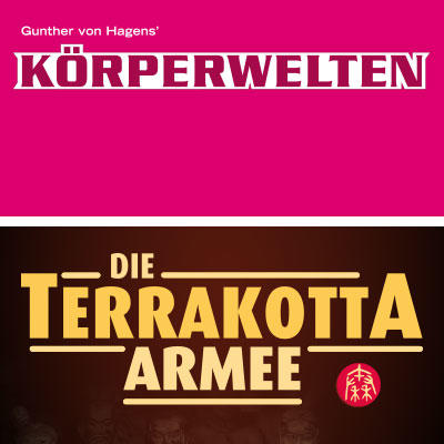 Körperwelten + Terrakotta Armee  | Wir lieben Tickets