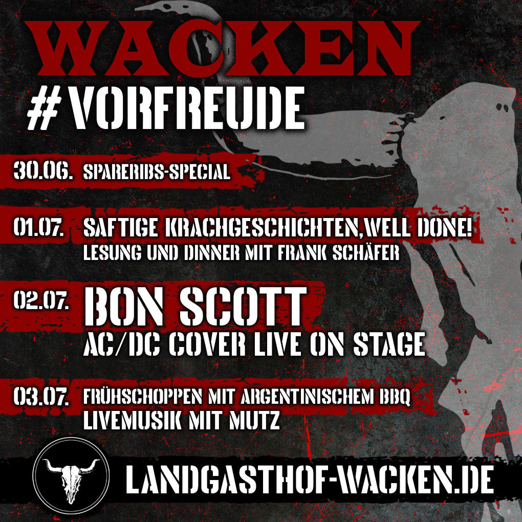 WACKEN # VORFREUDE | SH-Tickets