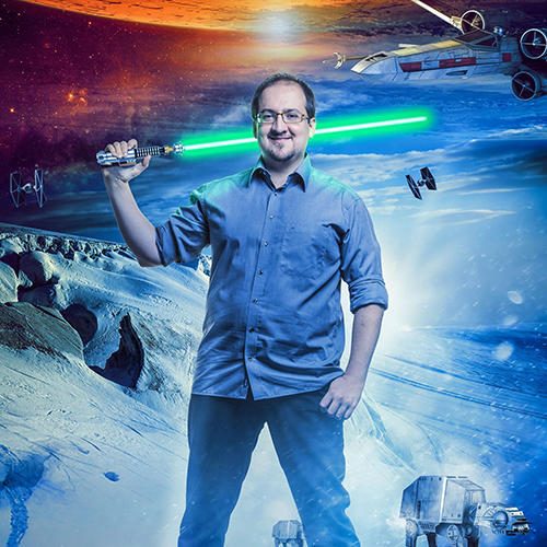Dr. Sascha Vogel - Physik in Hollywood | Springmaus-Theater
