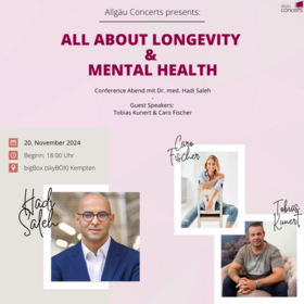 All about Longevety & Mental Health Tickets