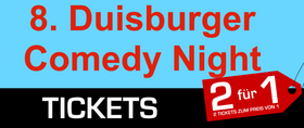 8. Duisburger Comedy Night am 09.12.2023