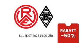 Vorbereitungsspiel Rot-Weiss Essen: Borussia Mönchengladbach am 25.07.2026