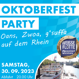 Oktoberfestparty auf dem Rhein Tickets
