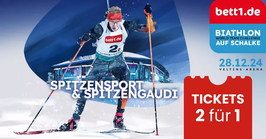 Biathlon auf Schalke Tickets - Bild 1